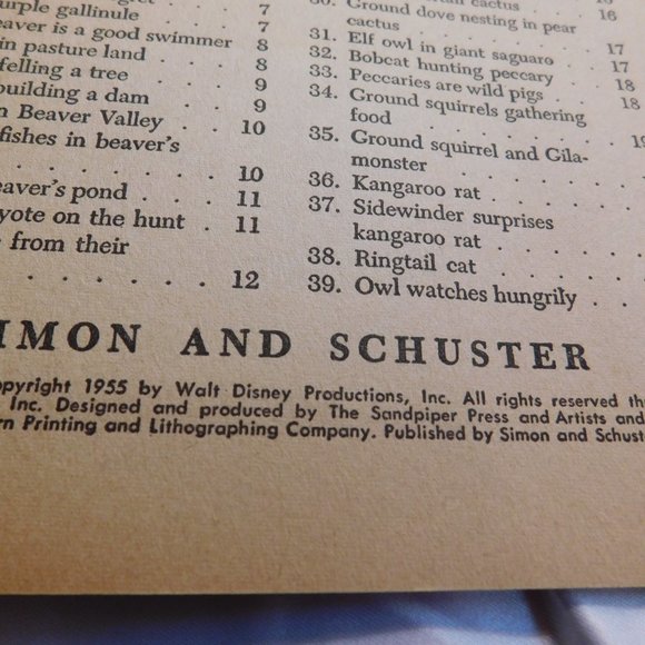 Walt Disney's True Life Adventures Stamp Book VINTAGE 1955 - Picture 5 of 9